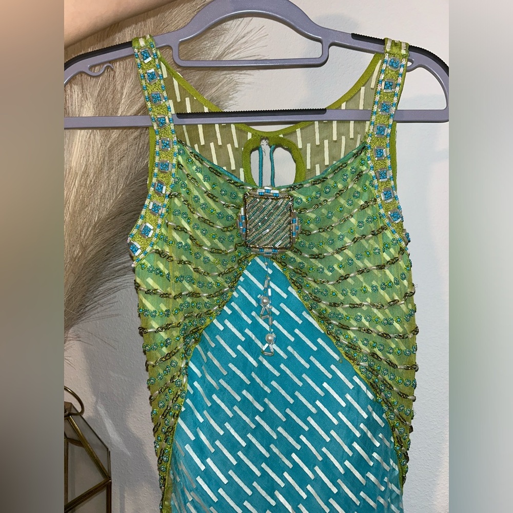 gorgeous unique beaded kurta /tunic